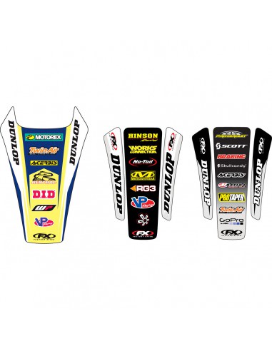 FACTORY EFFEX GRAFIK KOTFLÜGEL HINTEN HUSQ Bild 2 FACTORY EFFEX GRAFIK KOTFLÜGEL HINTEN HUSQ Bild 2