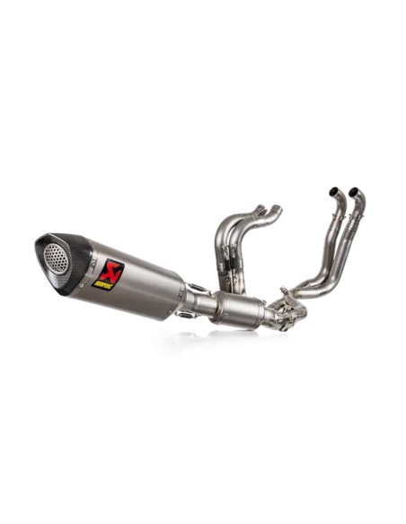 AKRAPOVIC Krümmer & Mittelrohre - Einbaubeispiel
