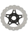 FSD Serie Edelstahl Vordere Bremsscheibe für Big Twins