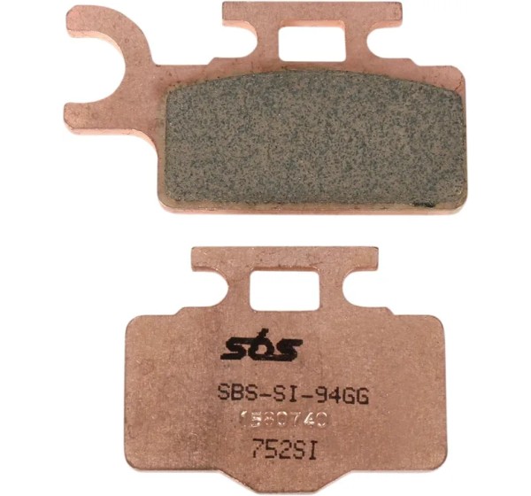 SBS Bremsbeläge & Bremsbacken für KYMCO MAXXER 300 2X4 2006-2015