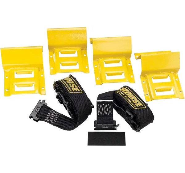 MOOSE OFFROAD FOUR WHEEL Spanngurte - TIRE TIE DOWN/CHOCK KIT