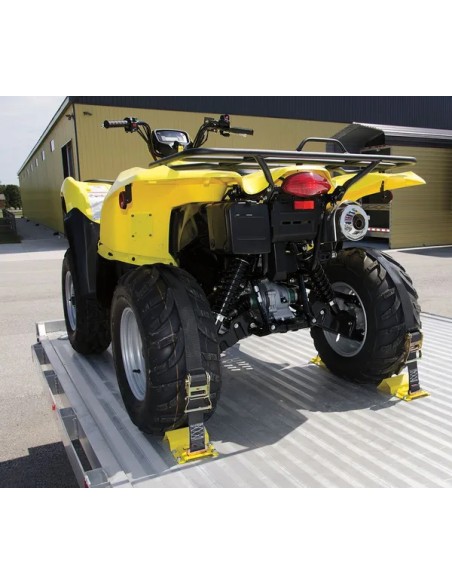MOOSE OFFROAD FOUR WHEEL Spanngurte - Einbaubeispiel