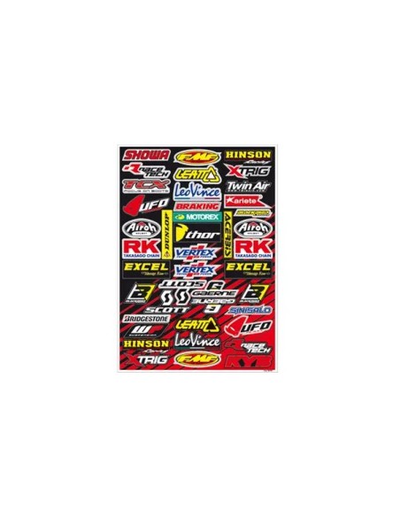 BLACKBIRD RACING Dekorsätze & Aufkleber - DECAL LOGO KIT C