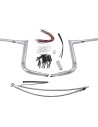 1-1/2" EZ Install Lenker-Kit mit Spitzem Top