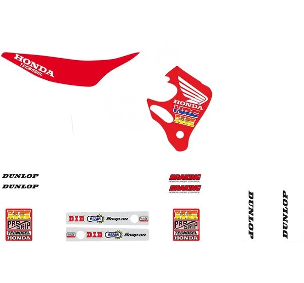 TECNOSEL Dekorsätze & Aufkleber für HONDA CR 250 R 1992-1994