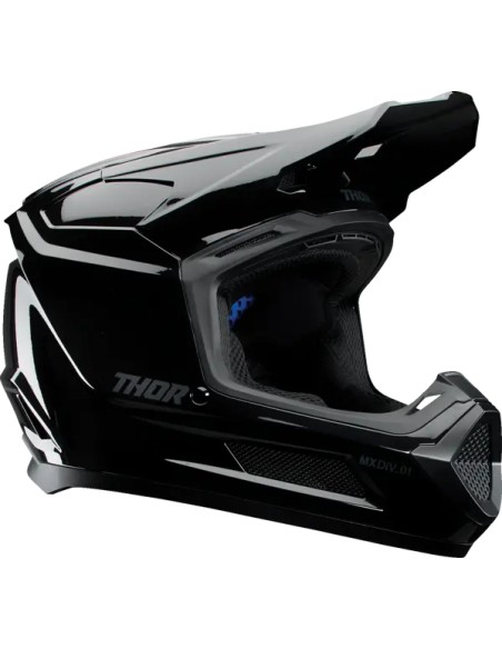 THOR Offroad - HELMET FLEET YTH BLACKOUT GLOS