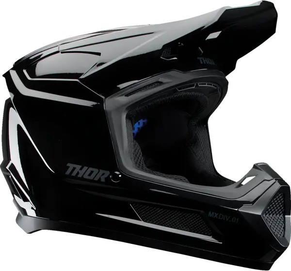 THOR Offroad - HELMET FLEET YTH BLACKOUT GLOS