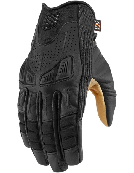 ICON - 1000 Straße - GLOVE AXYS BLACK 3X