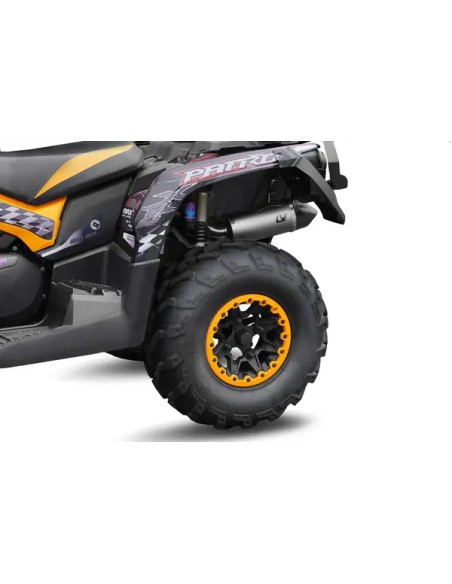 LEOVINCE Endschalldämpfer - MUFFLER LV ONE EVO CAN AM OUTL