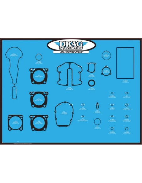 DRAG SPECIALTIES Displays für Harley Davidson FLHTK 1868 ABS 2022-2024