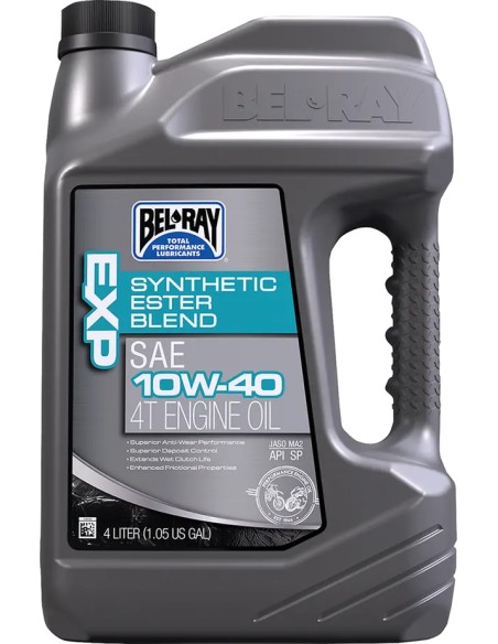BEL-RAY Öl- und Schmierstoffe - OIL EXP SYN BLEND 4T 10W-40 4L