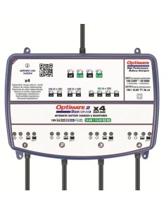 OptiMate 2 DUO x 4 Ladestationen
