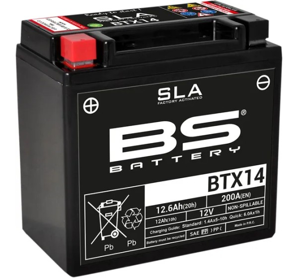 BS BATTERY Batterien - Einbaubeispiel