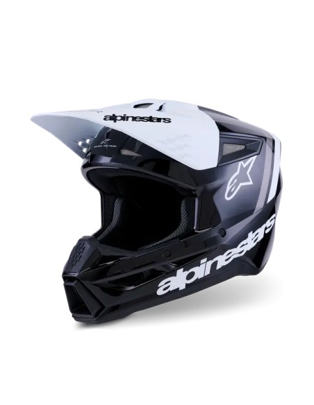 ALPINESTARS(MX) Offroad - HELMET SM3 RADIUM BLK/WH/GY 2X