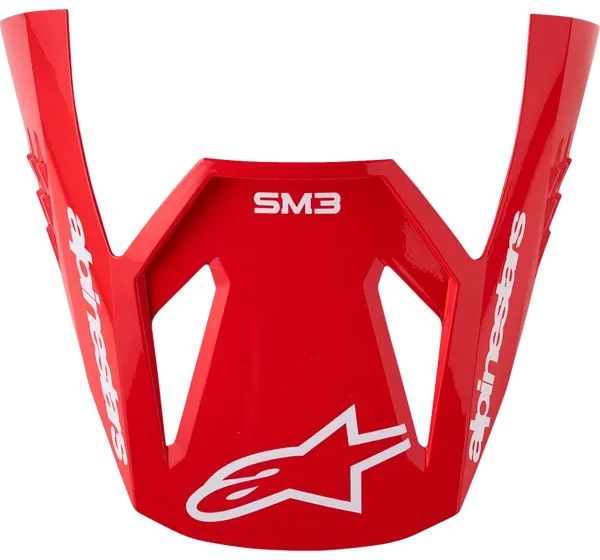 ALPINESTARS(MX) Ersatzteile - VISOR S-M3 RADIUM RD/WH