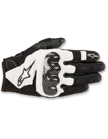 ALPINESTARS Straße - GLOVE SMX1 AIR V2 BLACK/WHT 3X
