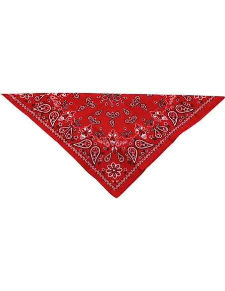 ZAN HEADGEAR Kopf- & Halsbedeckungen - BANDANA COTTON RED PAISLY