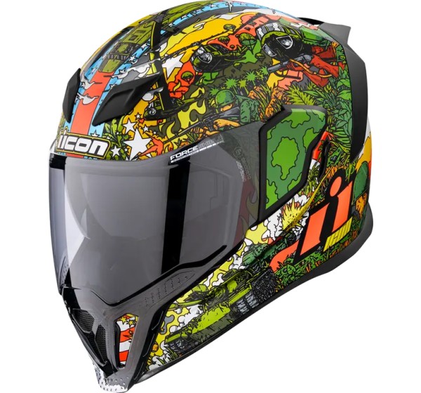 ICON Integralhelm - HELMET AIRFLITE GP23 GREEN 3X