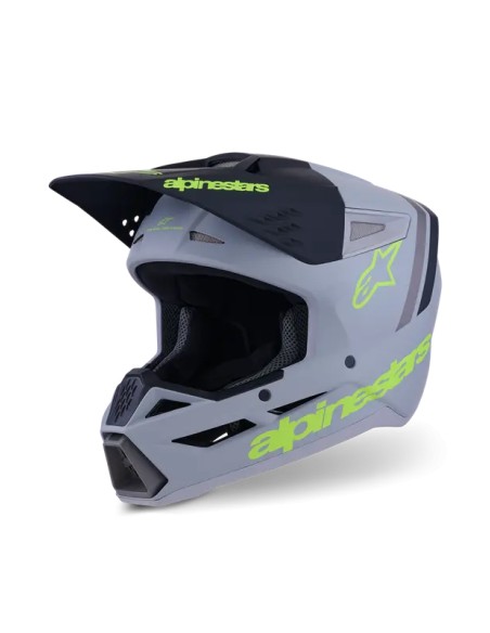 ALPINESTARS(MX) Offroad - HELMET SM3 RADIUM GRAY/BLK/YL