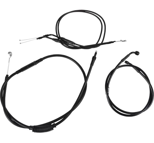 BURLY BRAND Bowdenzüge für Harley Davidson XL 1200 C 2007-2013