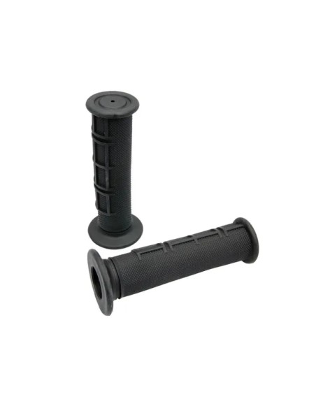 101 OCTANE Griffe - GRIP SET MX HALF WAFFLE BK