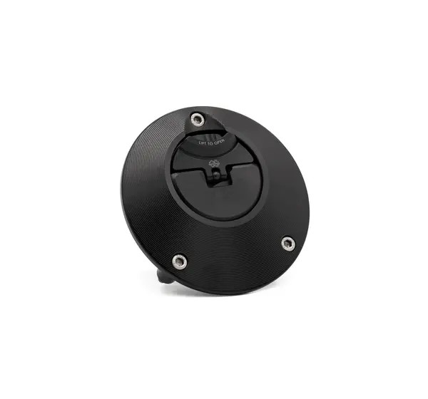GILLES TOOLING Tankdeckel - FUEL CAP VER. 2 BLACK DUCATI