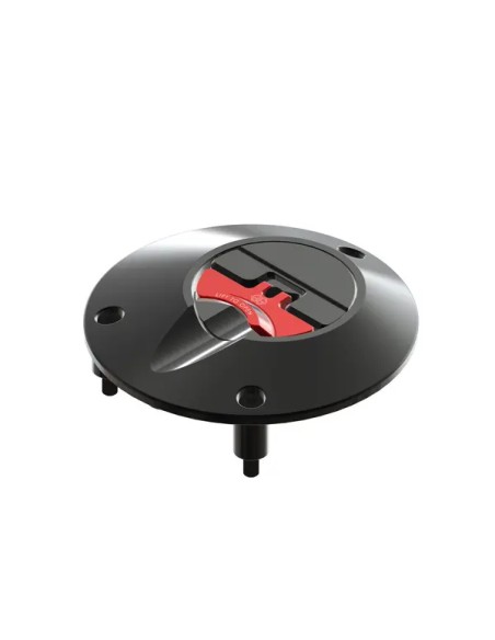 GILLES TOOLING Tankdeckel - FUEL CAP VER. 2 BLACK /RED SUZ