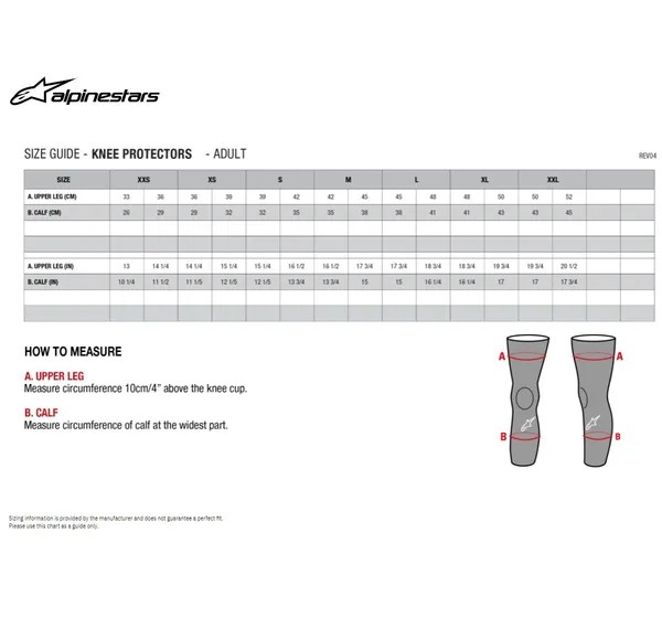 ALPINESTARS(MX) Knieprotektoren - Einbaubeispiel