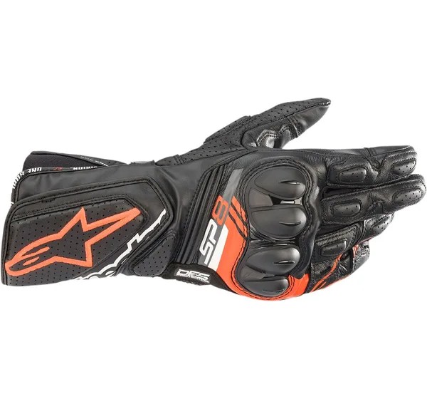 ALPINESTARS Straße - GLOVE SP-8 V3 BLACK/RED 3X