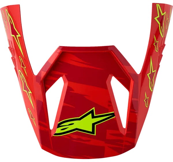 ALPINESTARS(MX) Ersatzteile - VISOR S-M3 FALCON RD/WH/BL