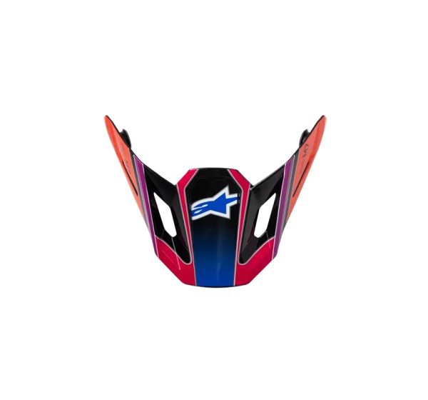 ALPINESTARS(MX) Ersatzteile - VISOR SM7 FUSE BLU/PU/PINK