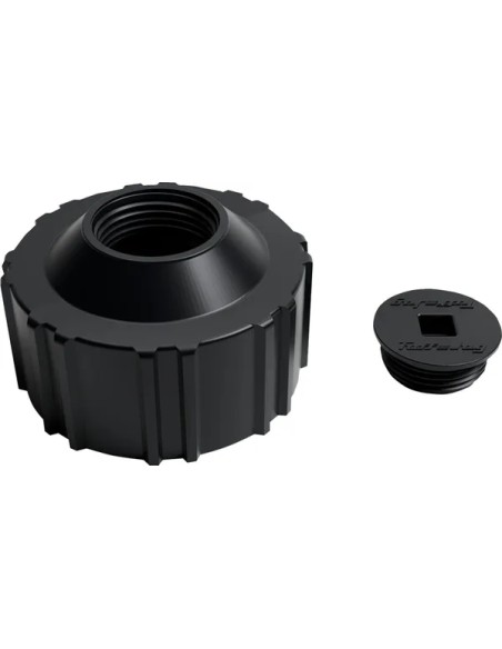 TUFF JUG Montagematerial & Zubehör - STANDARD CAP AND PLUG BLACK