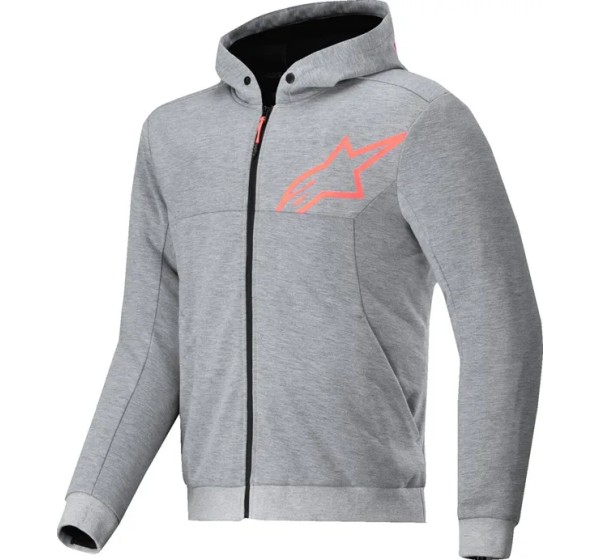 ALPINESTARS (ROAD) Jacken - JACKET/HOODIE CHROME V2 GRY/RE