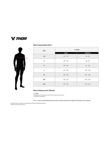 THOR T-Shirts, Poloshirts & Tanktops - Einbaubeispiel