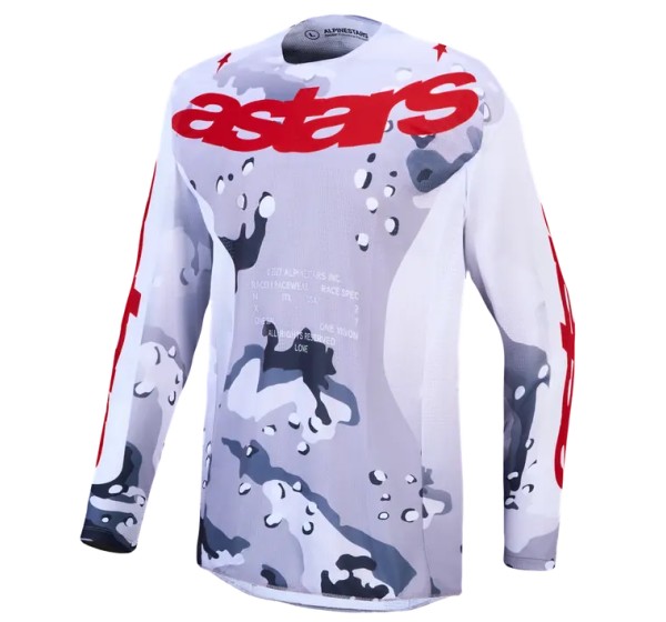 ALPINESTARS(MX) Jerseys - JERSEY RACER AIR LONE GY/CAM/W