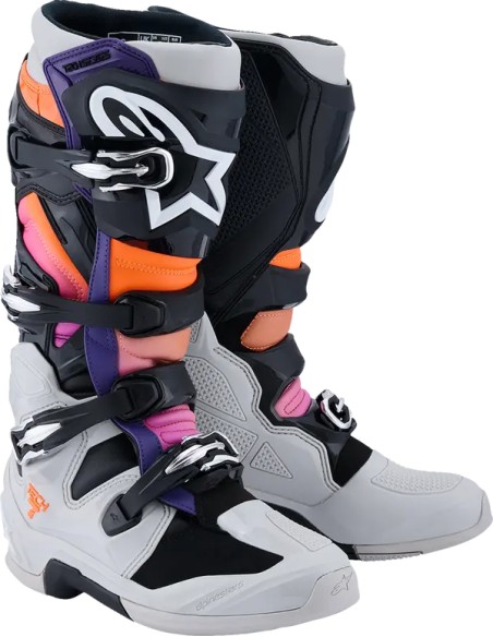 ALPINESTARS(MX) Offroad - BOOT TECH 7 BLK/LT GY/ORG FL/M
