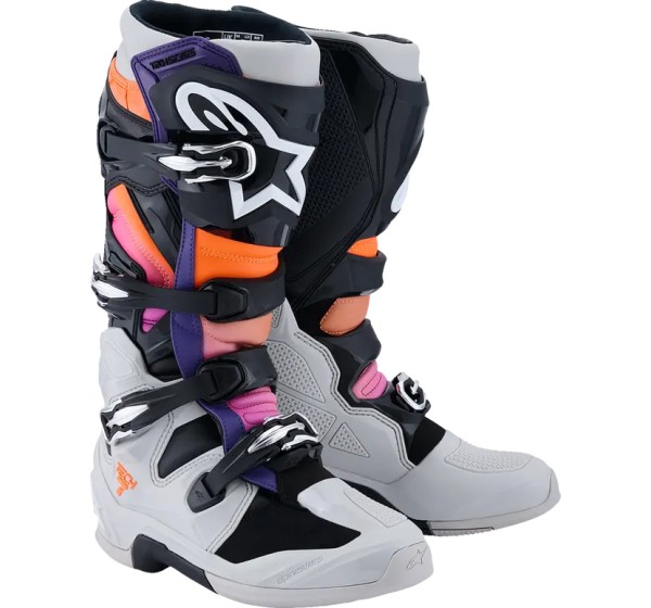ALPINESTARS(MX) Offroad - BOOT TECH 7 BLK/LT GY/ORG FL/M