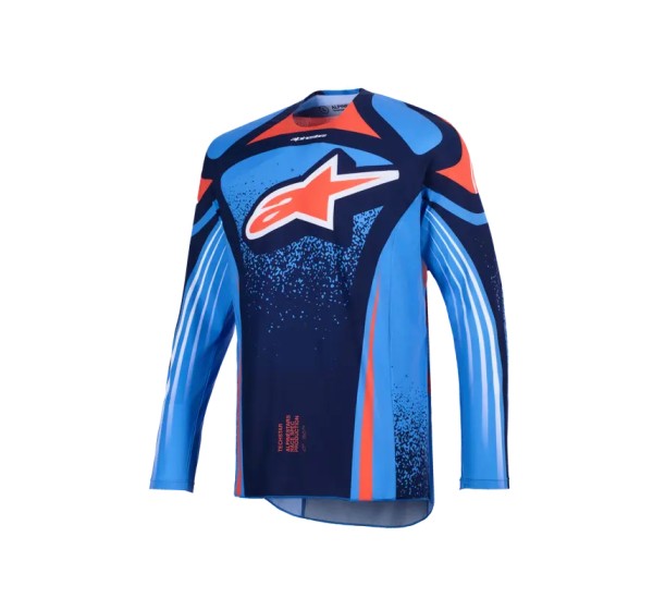 ALPINESTARS(MX) Jerseys - JERSEY TECHSTAR NOMUR NAVY/OR/