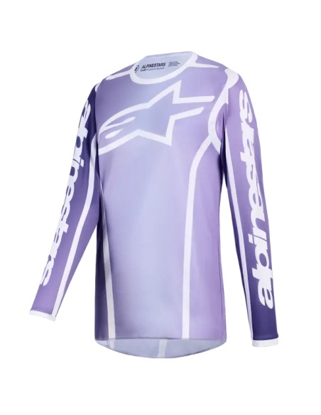 ALPINESTARS(MX) Jerseys - JERSEY 4W FLUID APEX VIOLET/WH