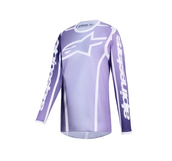 ALPINESTARS(MX) Jerseys - JERSEY 4W FLUID APEX VIOLET/WH