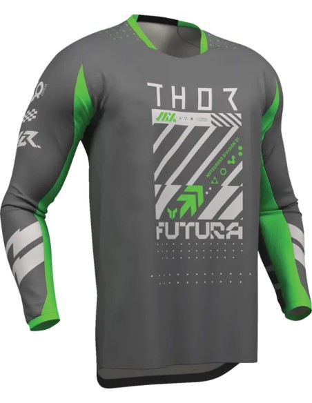 THOR Jerseys - JERSEY LAUNCHMODE FUTURA CH/GN