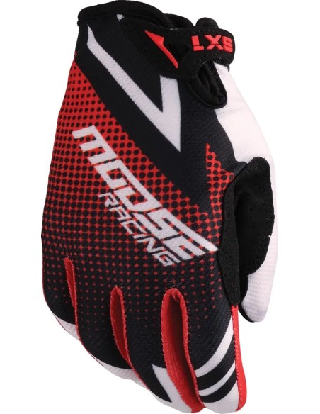 MOOSE OFFROAD SOFT-GOODS Offroad - GLOVE YOUTH SX1 RED/BLACK SM