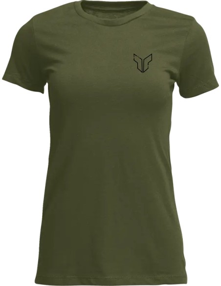 THOR T-Shirts, Poloshirts & Tanktops - TEE WOMENS PATCHED UP MIL GRN