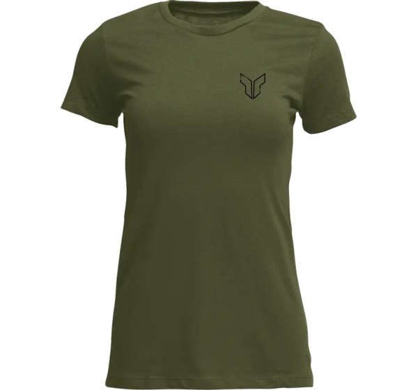 THOR T-Shirts, Poloshirts & Tanktops - TEE WOMENS PATCHED UP MIL GRN