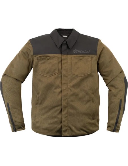 ICON Hoodies, Sweatshirts & Jacken - JKT UPSTATE MESH CE GN 3X