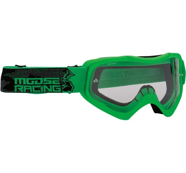 MOOSE OFFROAD SOFT-GOODS Motorradbrillen - GOGGL QUALFR AGROID BLUE