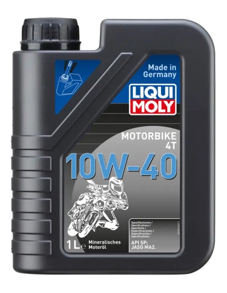 LIQUI MOLY Öl- und Schmierstoffe - 4T 10W-40 BASIC STREET 1L