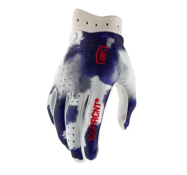 100% Handschuhe - GLOVES ITRACK BLUE/WHITE - XL