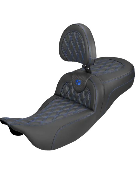 SADDLEMEN Sitzbänke - SEAT ROADSOFA CF LS ER DB BLU