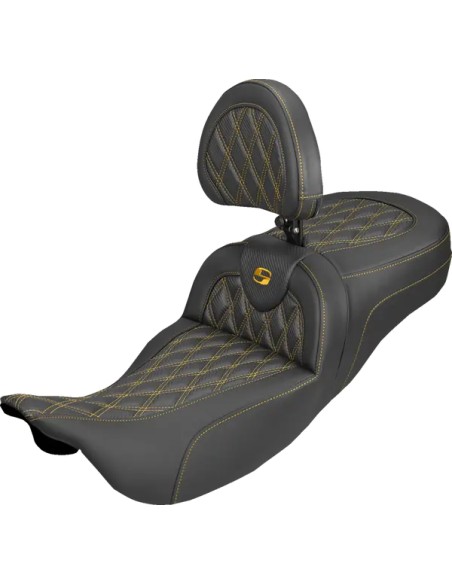 SADDLEMEN Sitzbänke - SEAT ROADSOFA CF LS ER DB GLD